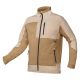 Outdoor-Softshell-Sweatshirt, beige, Größe XXXL