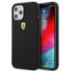 Ferrari FESIHCP12LBK iPhone 12 Pro Max 6.7" schwarz/schwarz Hardcase On Track Silicone