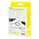7. Baseus Versatile 60 W USB-C- auf USB-C-Kabel mit USB-A- und Lightning-Adaptern, 1 m – schwarz