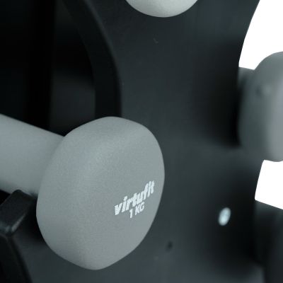 5. VIRTUFIT NEOPREN-HANTELSET - HANTELSET - MIT GRIFF