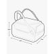 7. EVOC Duffle Bag 40 l violett - schwarz