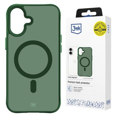 20. 3mk Smoke MagCase für iPhone 16 - Grün-Transparent