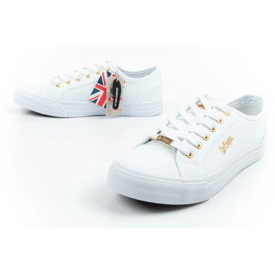 8. Lee Cooper Damen-Sportschuhe, Sneaker, modisch, weiß, bequem