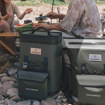 11. Rockbros Thermo-Rucksack mit Isolierung 18l Ergonomisch - Grün