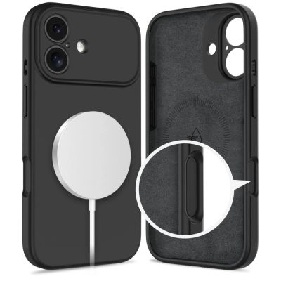2. Tech-Protect Silikon MagSafe Hülle für iPhone 17 - Schwarz