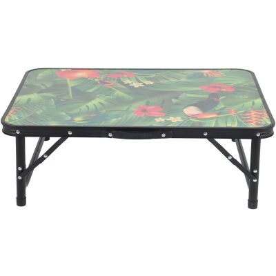 4. Campingtisch 75x55x25-59cm Flower Enero Camp