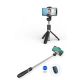 5. Tech-Protect L01S Bluetooth-Selfie-Stick mit Stativ bis 70 cm – Schwarz
