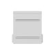 4. Wandregalschrank 10" HERMETISCH IP55 WAND-/STANGENMONTAGE 340X250X500 GRAU LANBERG (MONTIERT)