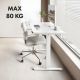 7. ERGO OFFICE ELEKTRISCHER SCHREIBTISCH, HÖHENVERSTELLBAR BIS 1160 MM, MAX. 80 KG, OHNE TISCHPLATTE FÜR ARBEIT IM SITZEN UND STEHEN, WEISS ER-400 W