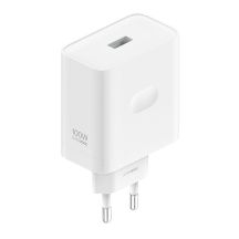 Oppo VCBAOBEH 100W USB-A Wandladegerät mit USB-A- und USB-C-Kabel – Weiß