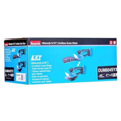 9. MAKITA DUM604SYX Schere