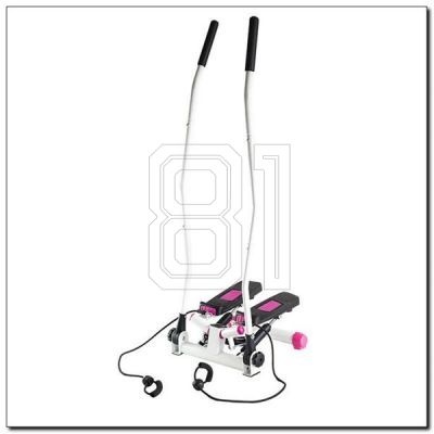 Stepper mit beweglichen Armen und Kabeln HMS S3085 rosa und weiß
