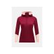 Damen-Kapuzenpullover Peak Performance Rider Essentials Zip Hood – vertical zenith/peach fuzz, Größe: M