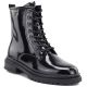 Damen-Ankle-Boots aus Lackleder, schwarz, Big Star UU274613