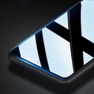 6. Dux Ducis 9D Tempered Glass Vollbild 9H Panzerglas mit Rahmen für Samsung Galaxy A73 schwarz (case friendly)