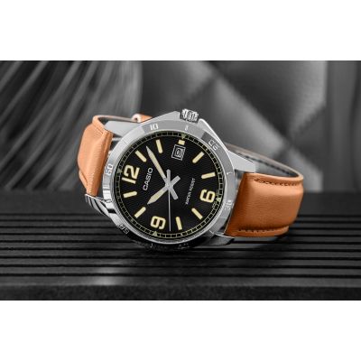 5. Herrenarmbanduhr CASIO MTP-V004L-1B2UDF + BOX