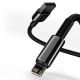 12. Baseus Tungsten kabel USB - Lightning 2,4 A 2 m schwarz (CALWJ-A01)