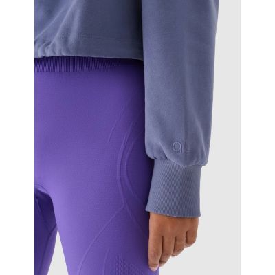 6. Damen-Sweatshirt ohne Kapuze 4F x Anna Lewandowska 4F 4FALSAW24TSWSF1743-31S