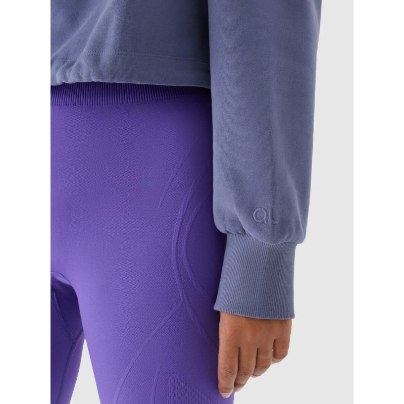 6. Damen-Sweatshirt ohne Kapuze 4F x Anna Lewandowska 4F 4FALSAW24TSWSF1743-31S