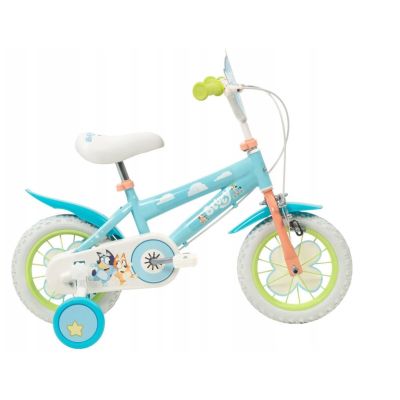 26. TOIMSA Bluey 12" Kinderfahrrad Blau und Limette