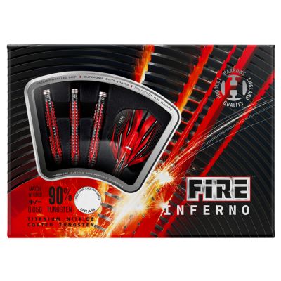 2. Harrows Fire Inferno Darts 90% Stahlspitze HS-TNK-000013898