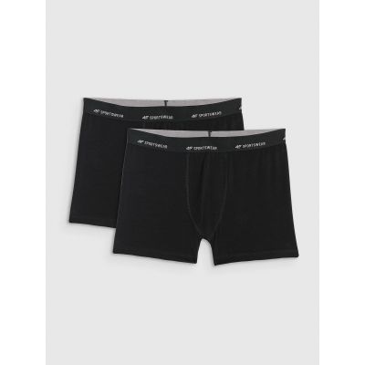 Herren-Boxershorts aus Baumwolle im 2er-Pack 4F 4FWMM00UBXSM080-20S