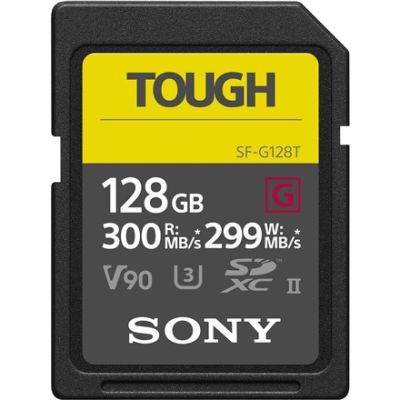 2. Sony SF-G128T 128GB SDXC UHS-II Klasse 10 Flash-Speicher