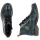 26. Damen-Lackstiefeletten in grüner Kroko-Optik Rieker 71205-90