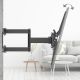 6. Hama 00220897 TV-Wandhalterung 190,5 cm (75") Schwarz
