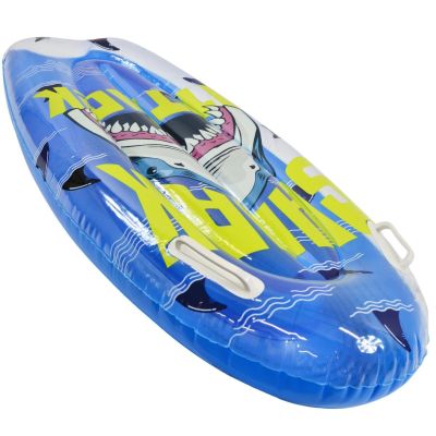 25. Aufblasbares Schwimmbrett 100 x 50 cm Hai 35017 Blau