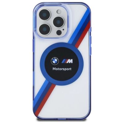 3. BMW BMHMP16X23HTPUT iPhone 16 Pro Max 6,9" transparentes Hardcase Motosport IML Circle MagSafe