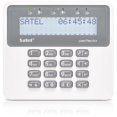 3. Satel PRF-LCD-WRL – intelligentes Element der Smart-Home-Zentralsteuerung