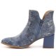 3. Damen-Ankle-Boots mit durchbrochenem Muster und Blockabsatz, blau, M.Daszyński SA217-6