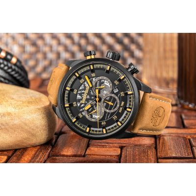 6. TIMBERLAND Henniker III Herrenuhr TDWGF2100602 + Box