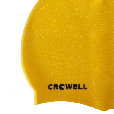 6. Crowell Recycling Pearl Silikon-Badekappe, Gelb, Farbe 7