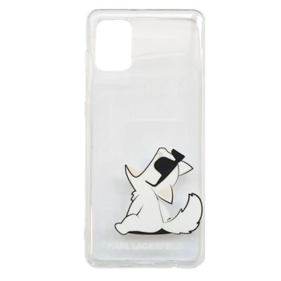 2. Karl Lagerfeld Choupette Fun Case für Samsung Galaxy A31 - Transparent