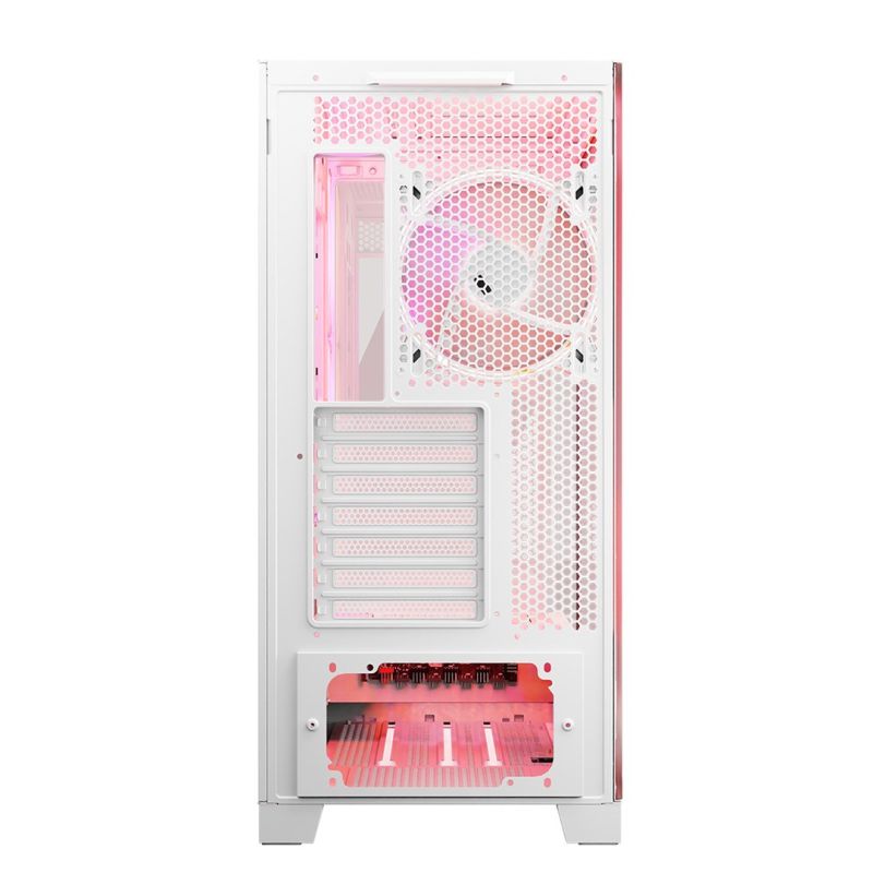 34. MODECOM VOLCNO SPACE APEX ARGB MIDI WEISSES GEHÄUSE