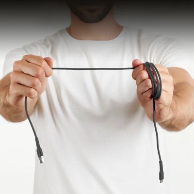 4. SBS TECABLEMICROC15K USB-A – USB-C-Kabel 1,5 m – Schwarz