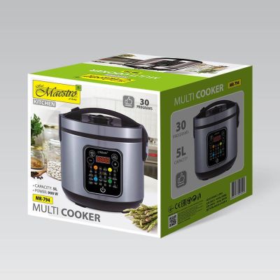 4. Multikocher 5 l, 900 W, 30 Programme MR-794 MAESTRO
