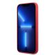 5. Karl Lagerfeld KLHCP13LSLMP1R iPhone 13 Pro / 13 6.1" Hardcase rot/rote Silikonplakette