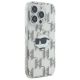 4. Karl Lagerfeld IML Choupette Head Galvanisierte Hülle für iPhone 16 Pro Max – transparent