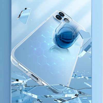 6. Kingxbar Elegant Series Hülle iPhone 13 Pro Max Hülle Rückseite transparent