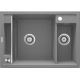 Magnetische Granitspüle 1,5 Becken ZRM S503 5908212095034
