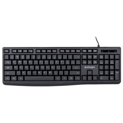 12. Activejet K-3803S USB-Kabeltastatur