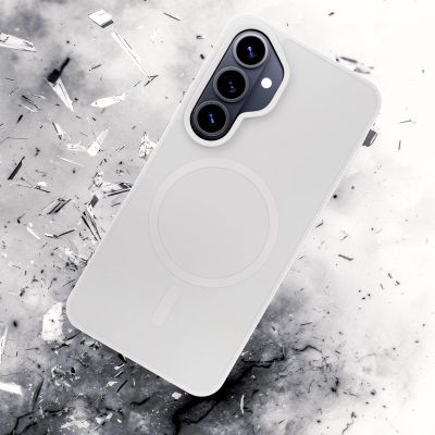 22. 3mk Smoke MagCase für Samsung Galaxy S26 - weiß