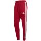 2. adidas Essential 3-Streifen Herrenhose aus French Terry, burgunderrot, KR2702