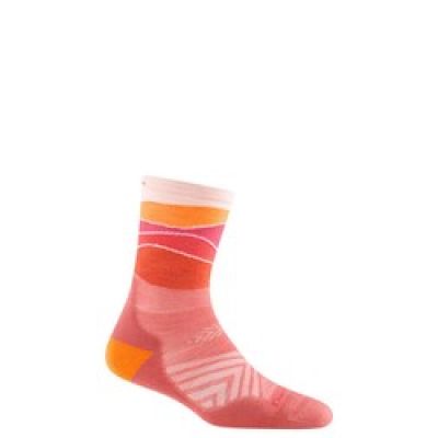 Darn Tough Horizon Micro Crew Ultraleichte Damensocken mit Polsterung – Canyon-Größe: S