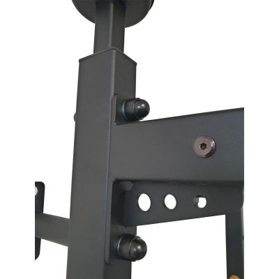 34. Turn-Wandverlängerungsstange aus Holz und Metall mit Metallgriff in Eichenfarbe, Bank K 511