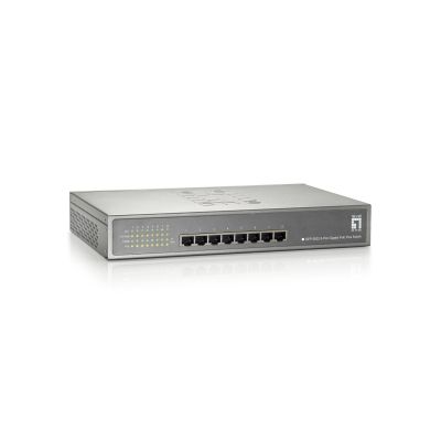2. LevelOne GEP-0822 - Switch - 8 x 10/100/1000 (PoE) - Rackmontage - PoE (GEP-0822)