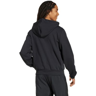 15. Herren adidas Essentials Climawarm Hybrid Daunenjacke mit Kapuze Schwarz KA5251